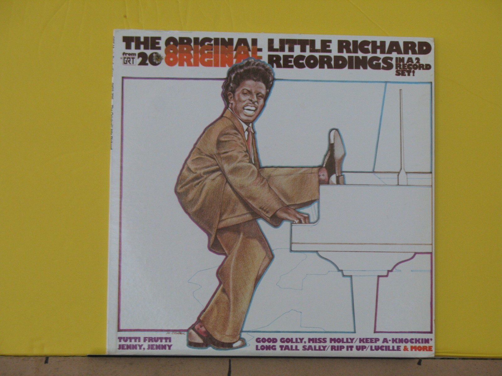 20 ORIGINAL LITTLE RICHARD RECORDINGS-HAND CLEANED+TESTED N/M  2 LP