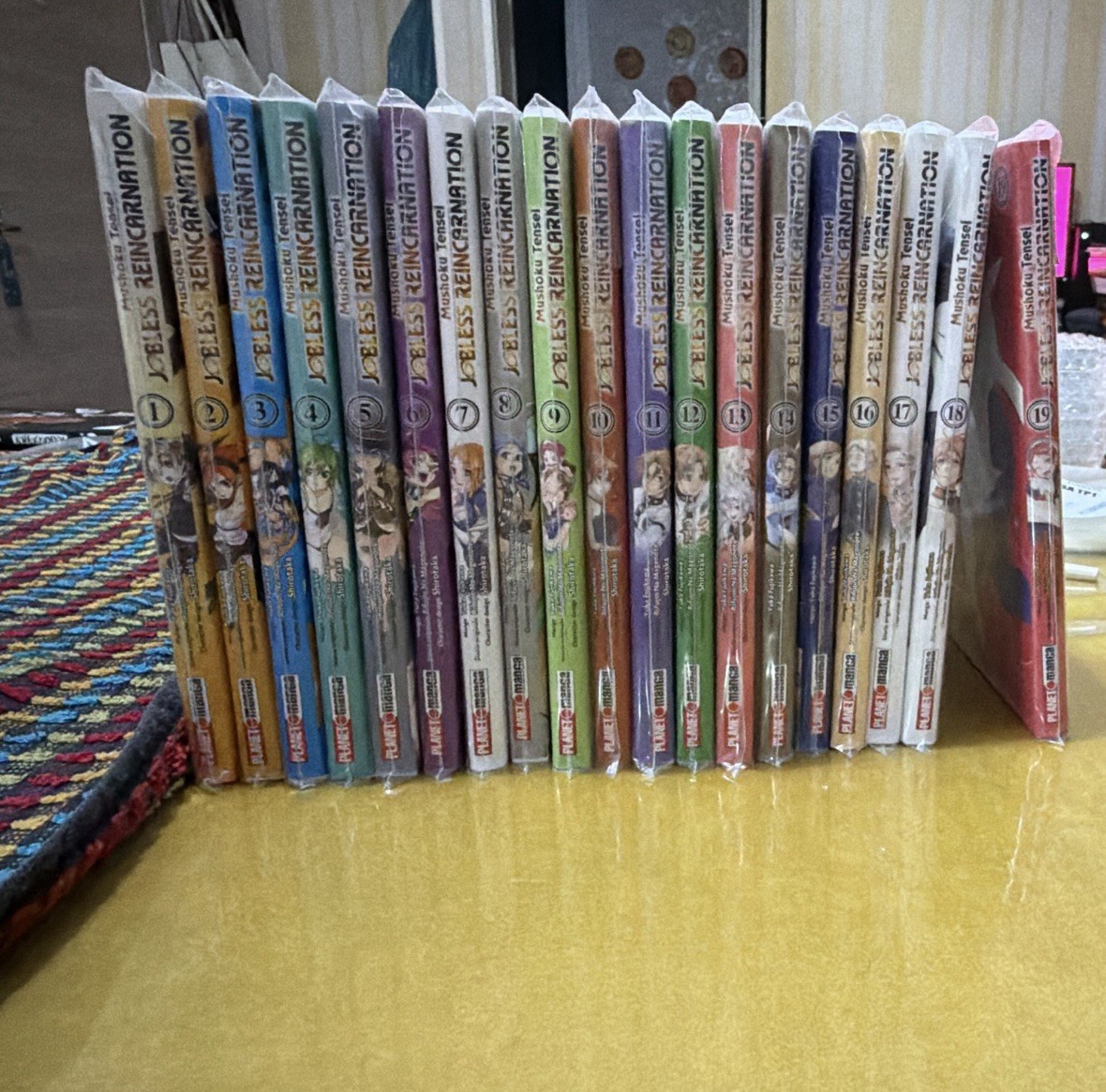 Planet Manga Mushoku Tensei Jobless Reincarnation manga vol 1-19 Italiano