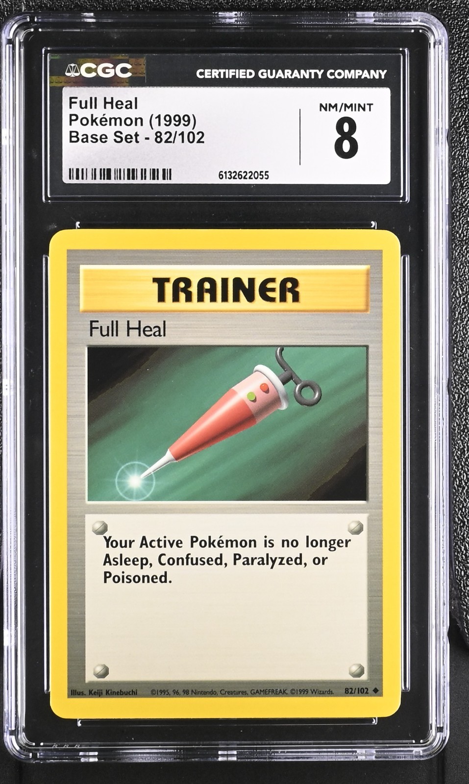 Gioco Set Base 1999 #82 Allenatore Guarigione Completa Nuovo di zecca CGC 8 Pokemon