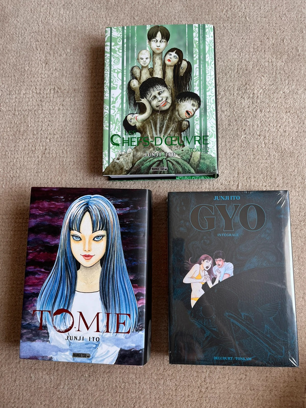Lot mangas Junji Ito