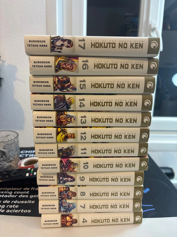 Lot 12 mangas fist of the north star hokuto no ken