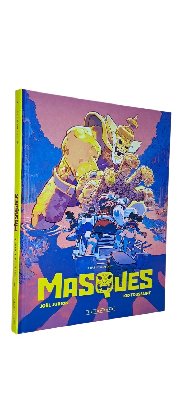 MASQUES T.4 : BAS LES MASQUES (BD#P#LE LOMBARD)