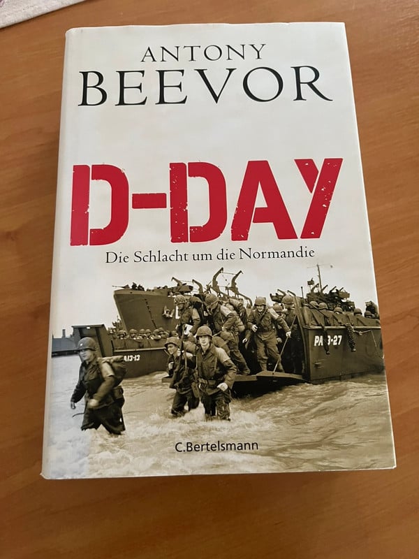 Buch D-Day, die Schlacht um die Nordmandie