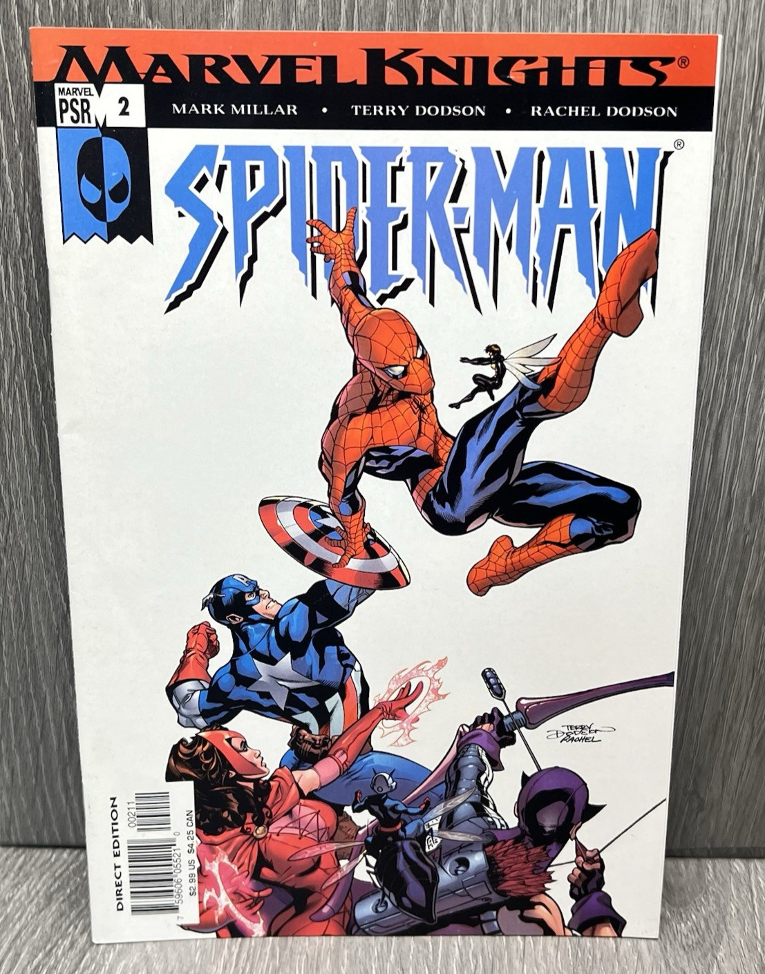 Marvel Knights Spider-Man #2 (2004) Mark Millar Terry Dodson fumetto Marvel