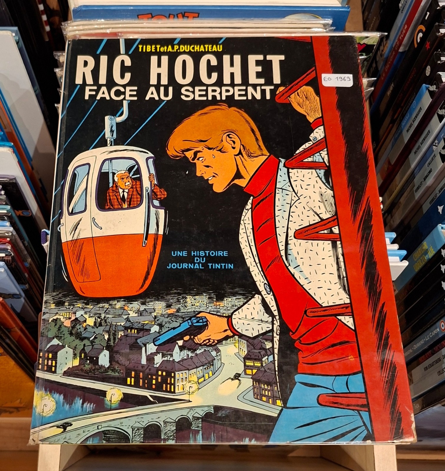 Ric Hochet T.8 - Face au Serpent _ Tibet - Duchâteau _E.O. Dargaud 1969