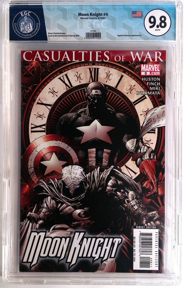 Moon Knight #8 EGC 9.8 (Marvel Comics, Avril 2007) Casualties of War 