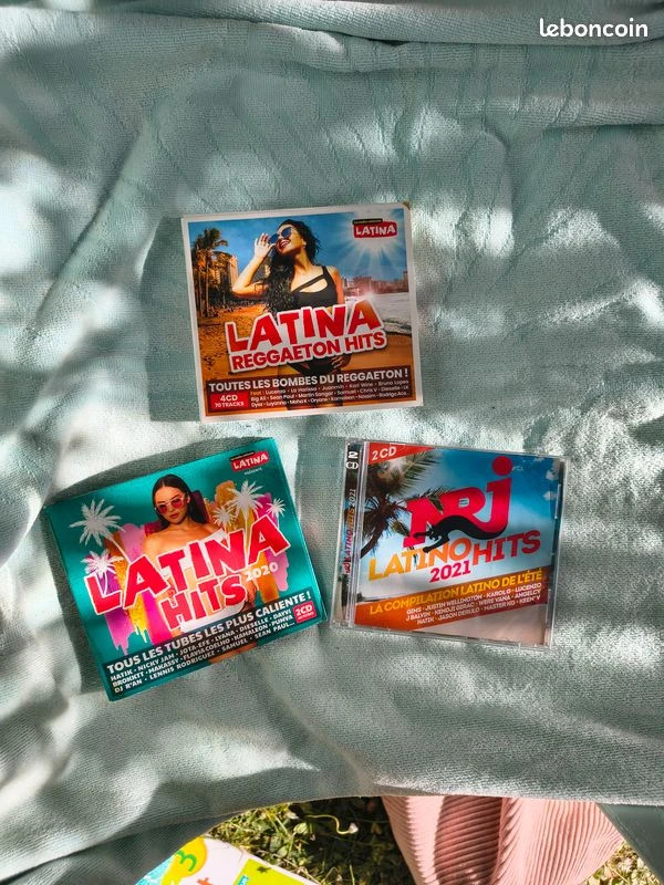 🌅 Lot de 3 coffrets CD - NRJ Latino Hits 2021 - Latina Hits 2020 - Latina Reggaeton Hits 2020