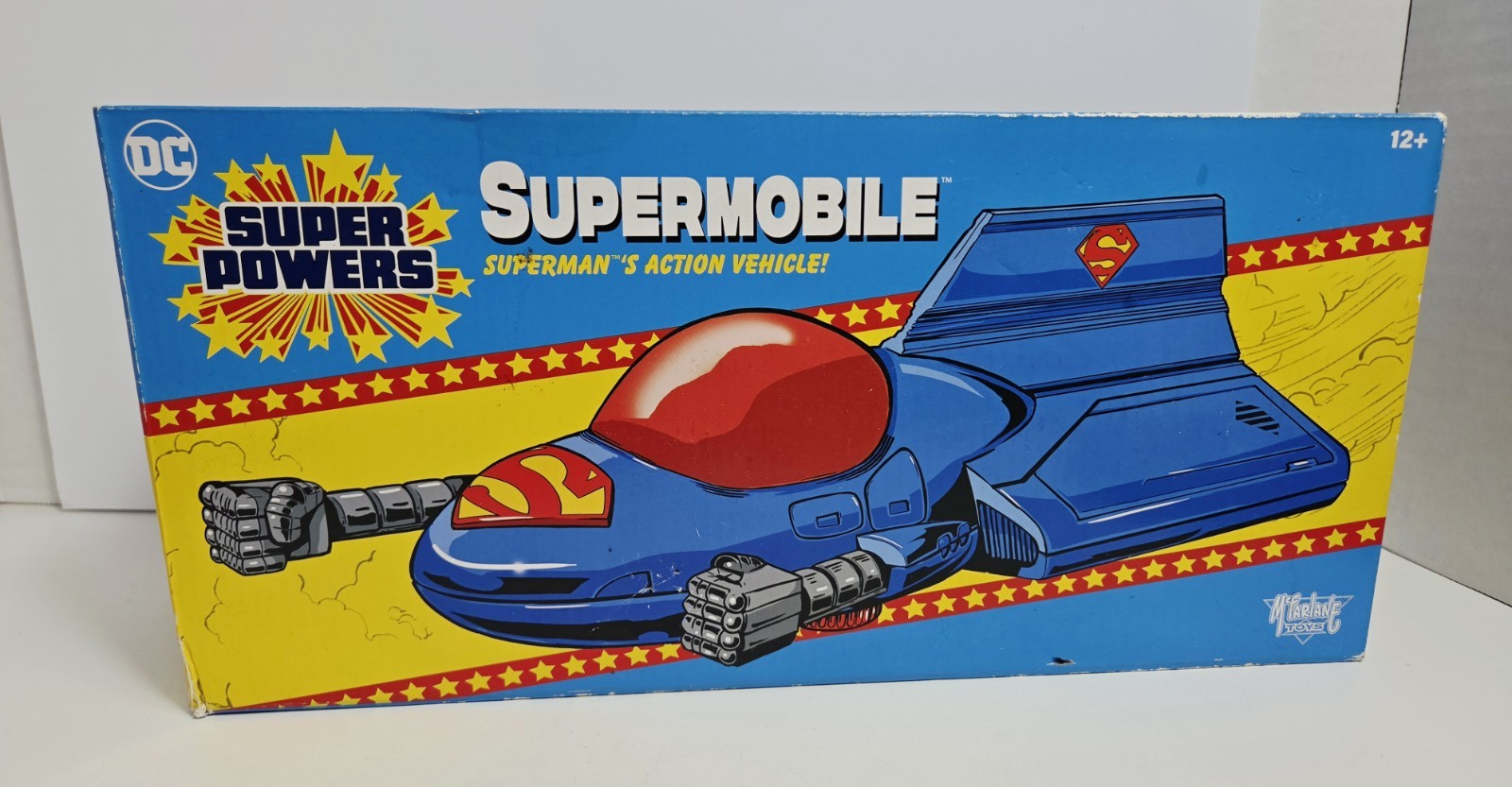 McFarlane Toys DC Super Powers SUPERMOBILE Vehicle - NIB