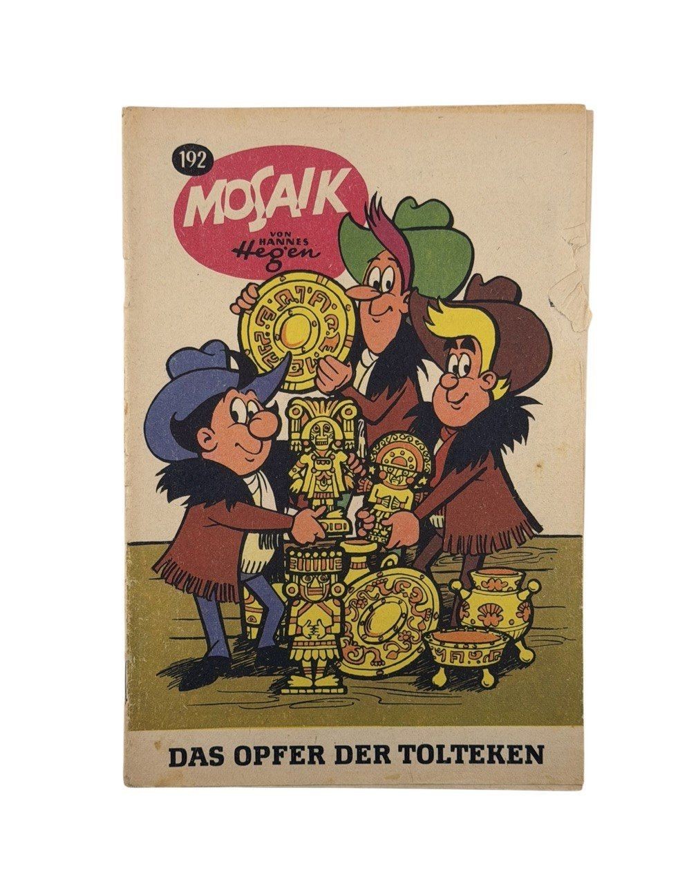 Mosaico di Hannes Hegen n. 192 Il sacrificio del fumetto Tolteken DDR