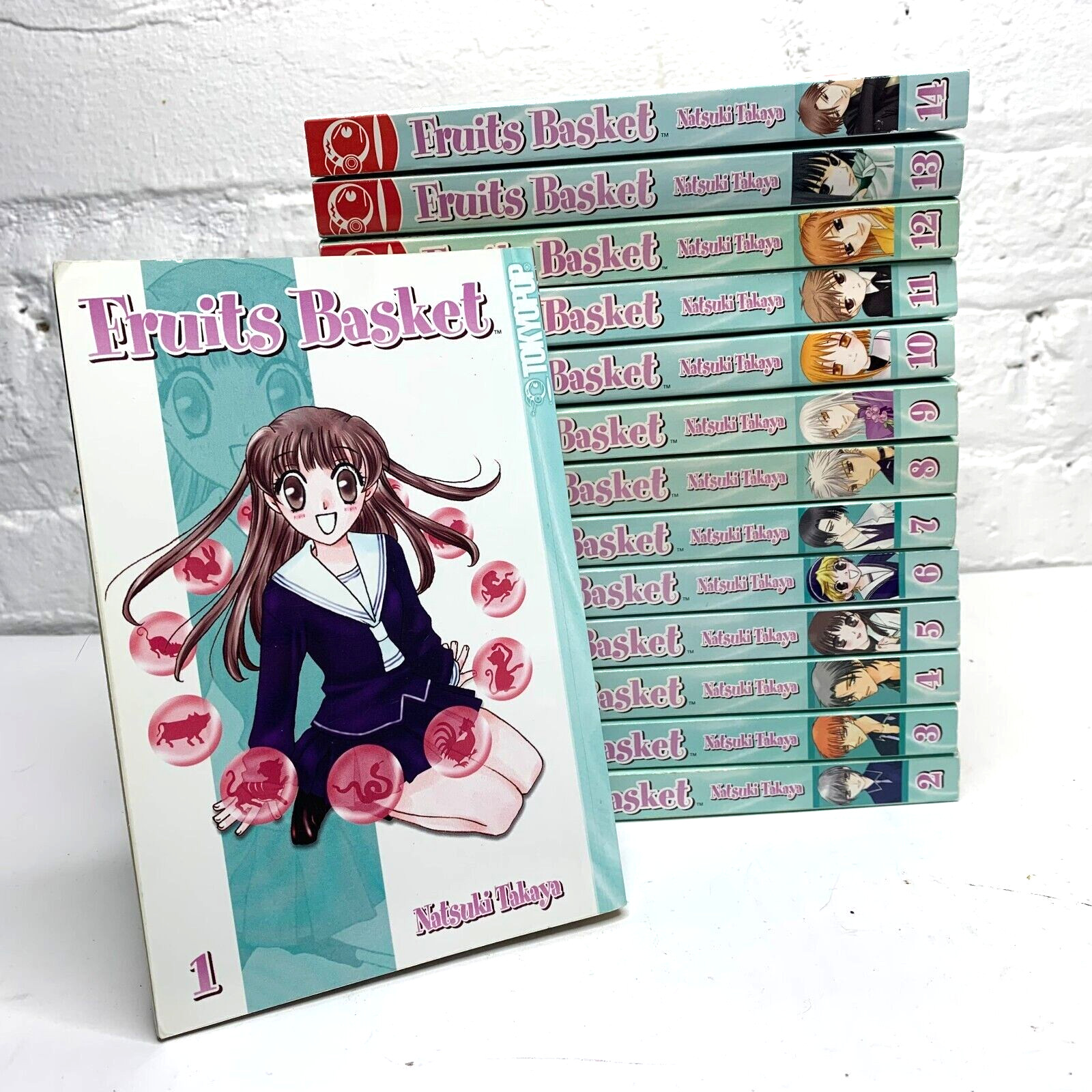 Fruits Basket manga inglese vol 1-14 di Natsuki Takaya