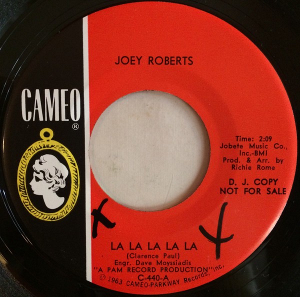 Joey Roberts, Jr. - La La La La La / Raggeddy Anne (7", Single, Promo) (Very Goo