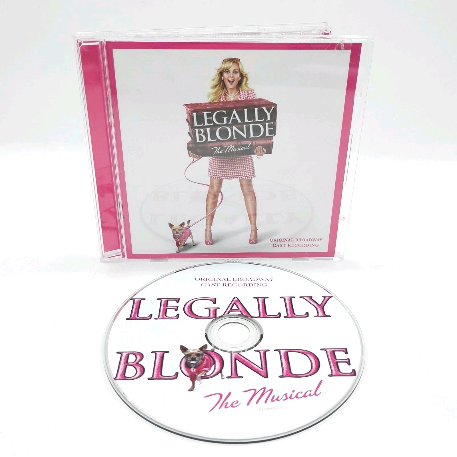 Legally Blonde The Musical (CD, 2007, The Original Broadway Cast) VGC Free Ship
