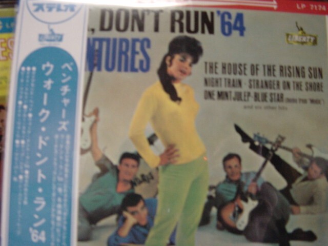 THE VENTURES Walk Don't Run, Vol. 2 OBI JAPAN REPLICA JACKET OBI CD STEREO/MONO