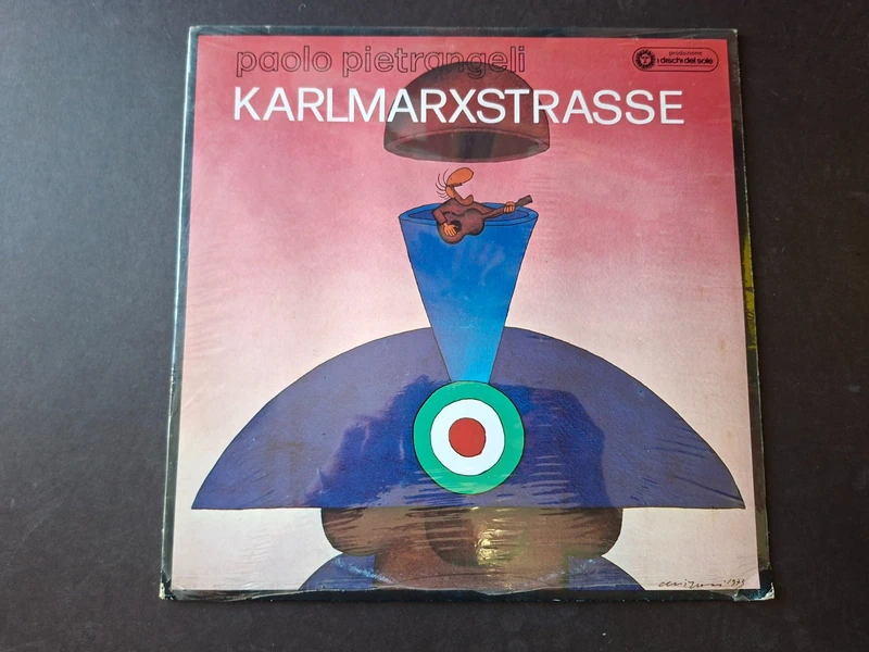 LP Paolo Pietrangeli - Karlmarxstrasse - 1989 sigillato - folk progressivo italiano