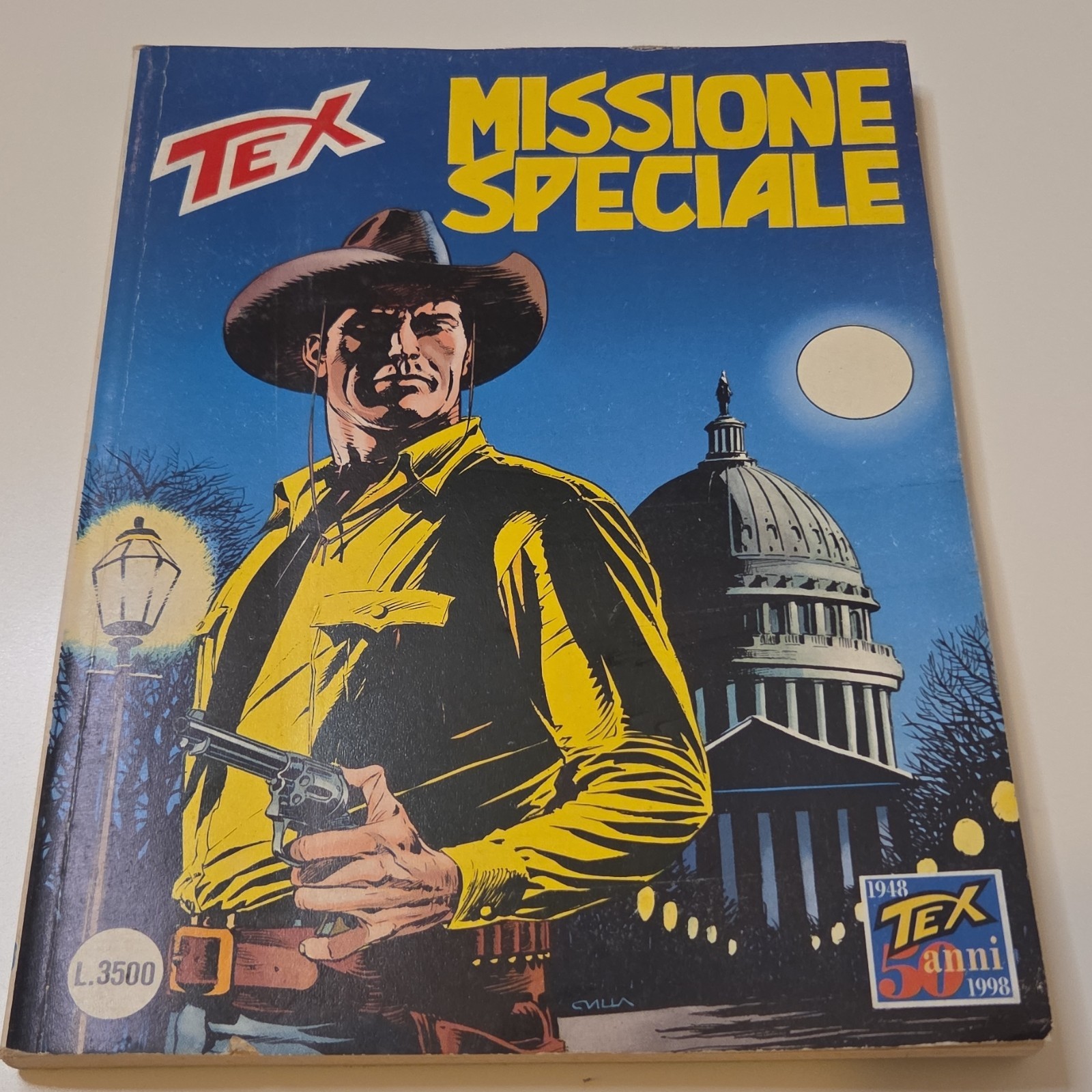 Sergio Bonelli Editore Tex Missione Speciale Tutto Tex 111 1998 B/N Villa