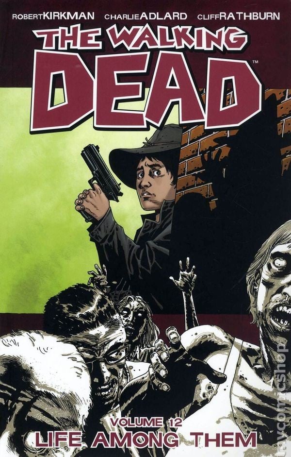 Walking Dead TPB #12-REP FN 2010 Immagine Stock