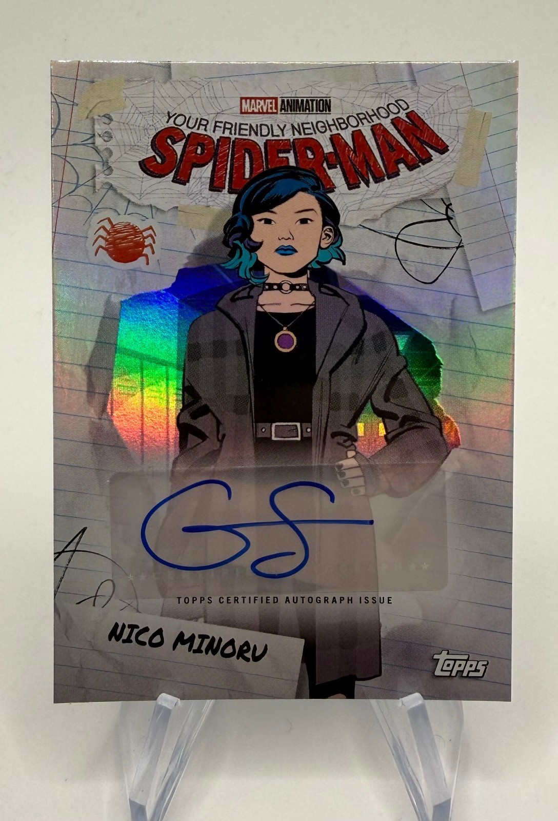 Topps Marvel Neon 2026 Nico Minoru Voice Actor Auto Autograph Grace Song SVA-GS