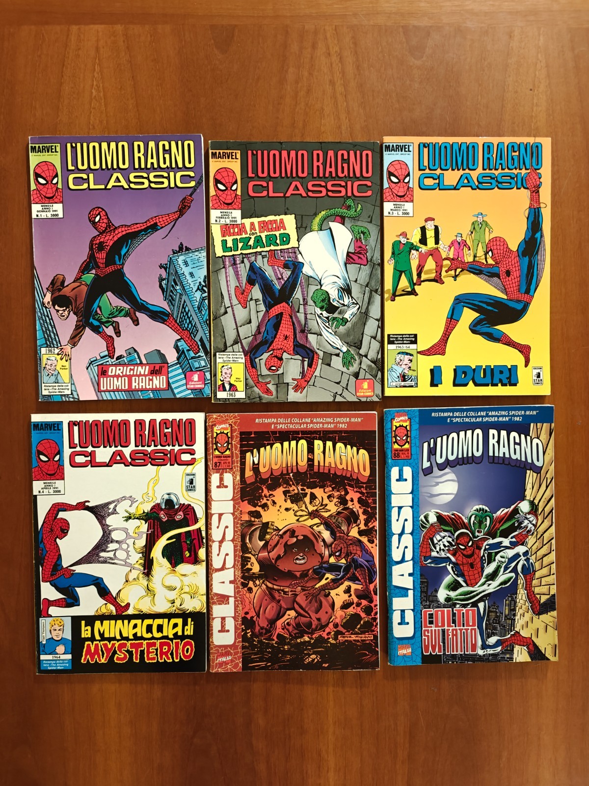 L'UOMO RAGNO CLASSIC - COLLEZIONE COMPLETA