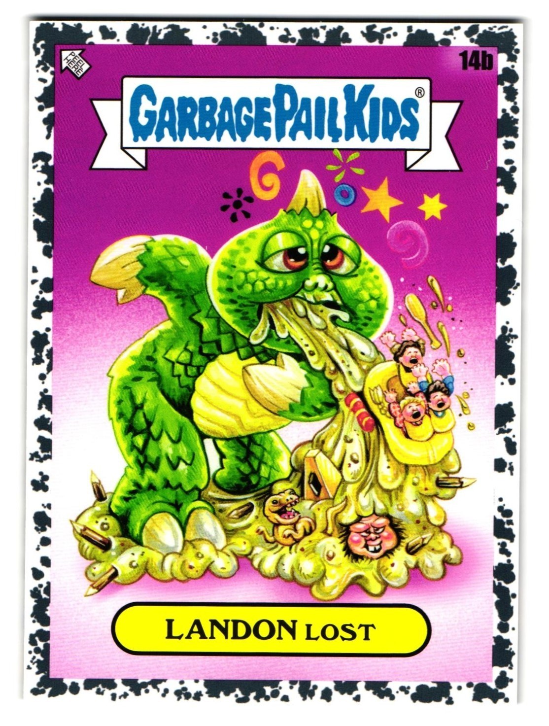 Land Of The Lost LANDON Lost /199 Garbage Pail Kids 2023 InterGoolactic #14b