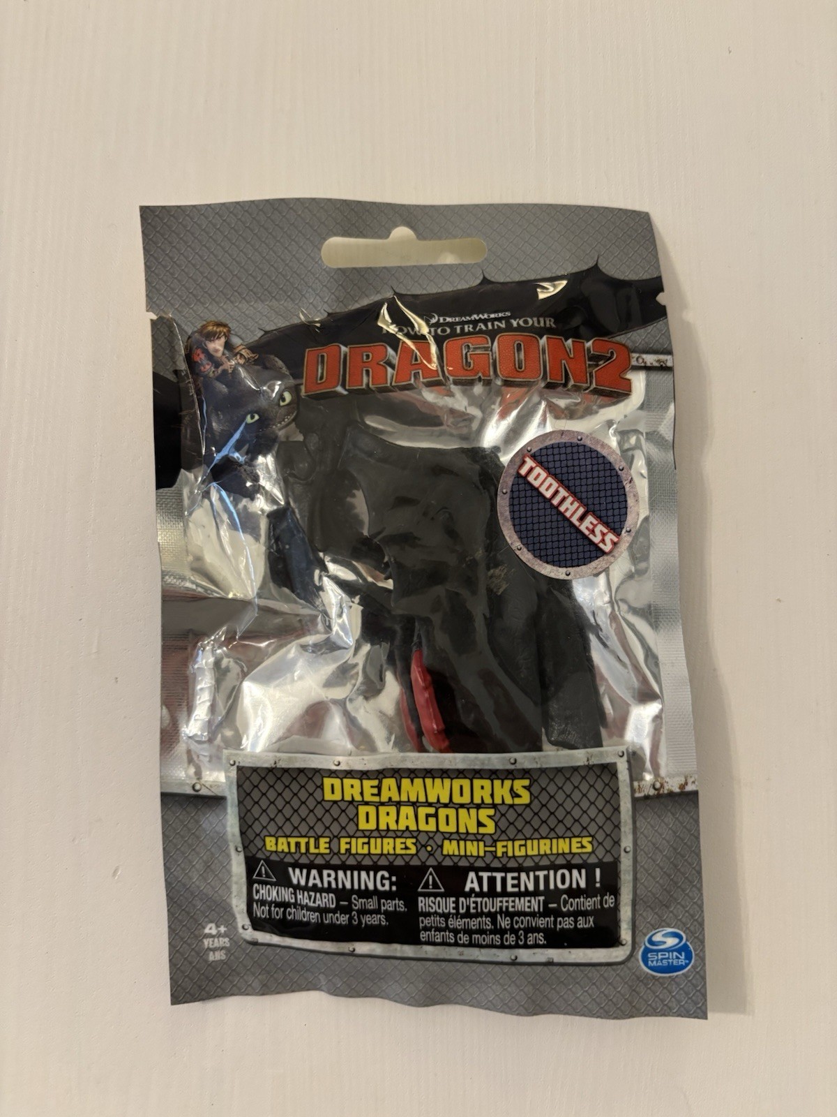 Dreamworks Dragons Mini Battle Figure Sdentato Come Addestrare il Tuo Drago 2 2014