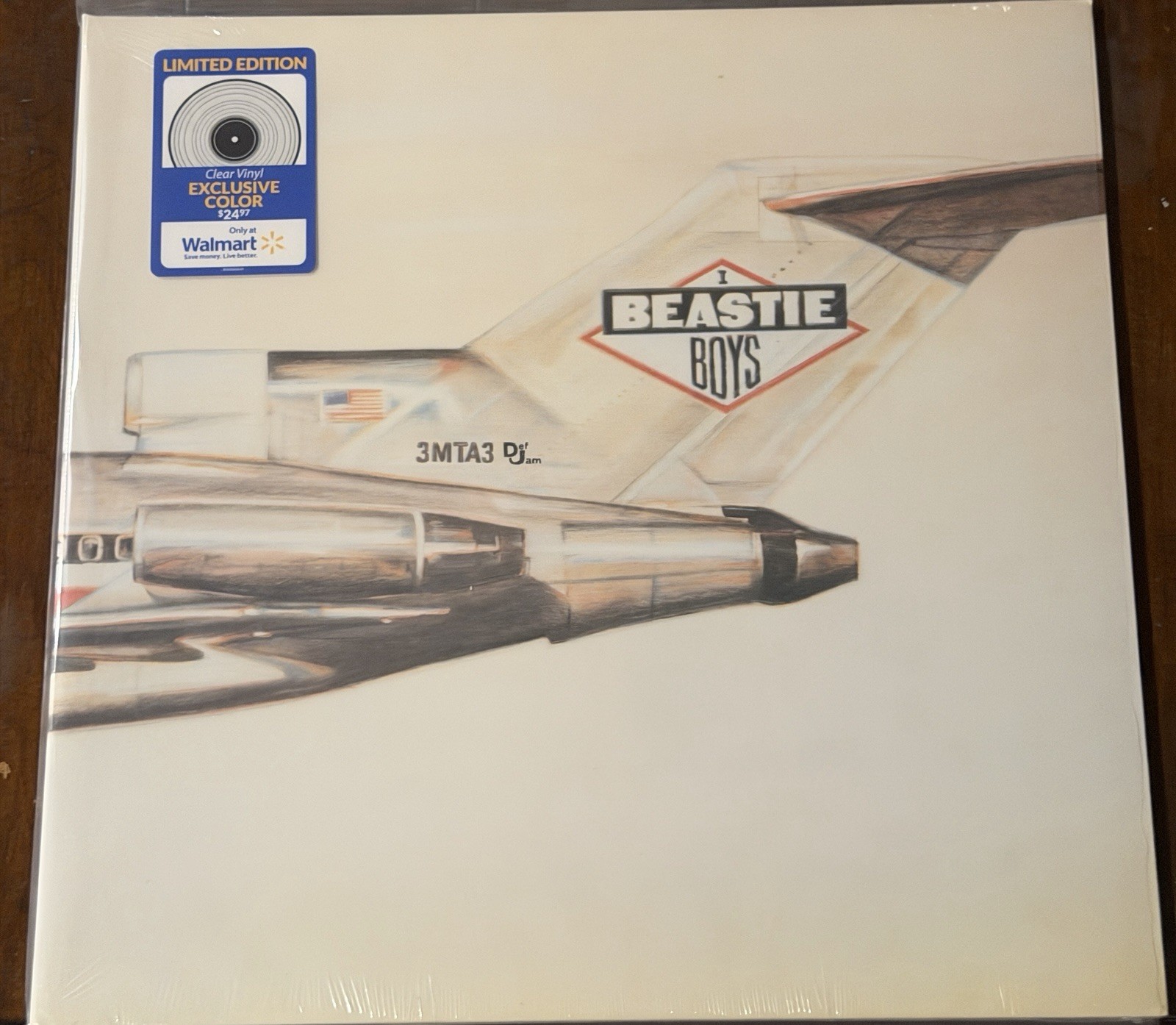 BEASTIE BOYS – LICENSED TO ILL Exclusive - Clear Colored Vinyl LP NEW/SEALED