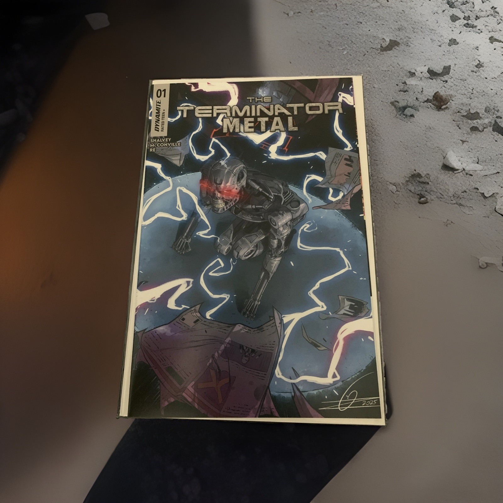The Terminator: Metal #01 Copriborsa Nero Q