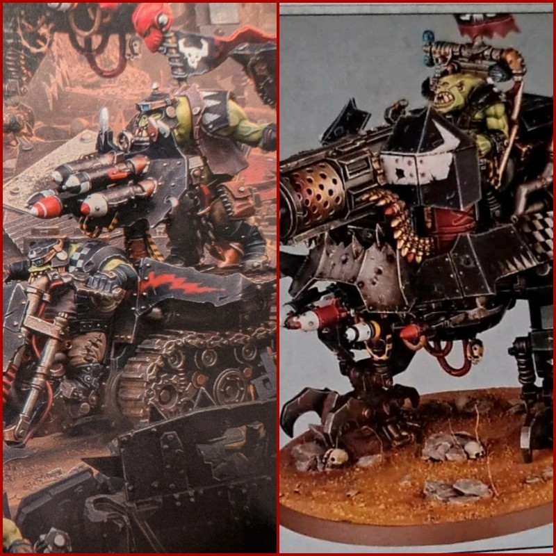 Mekadakka Gros Mek & Motoch'Nill Orks Warhammer 40k Armageddon neuf