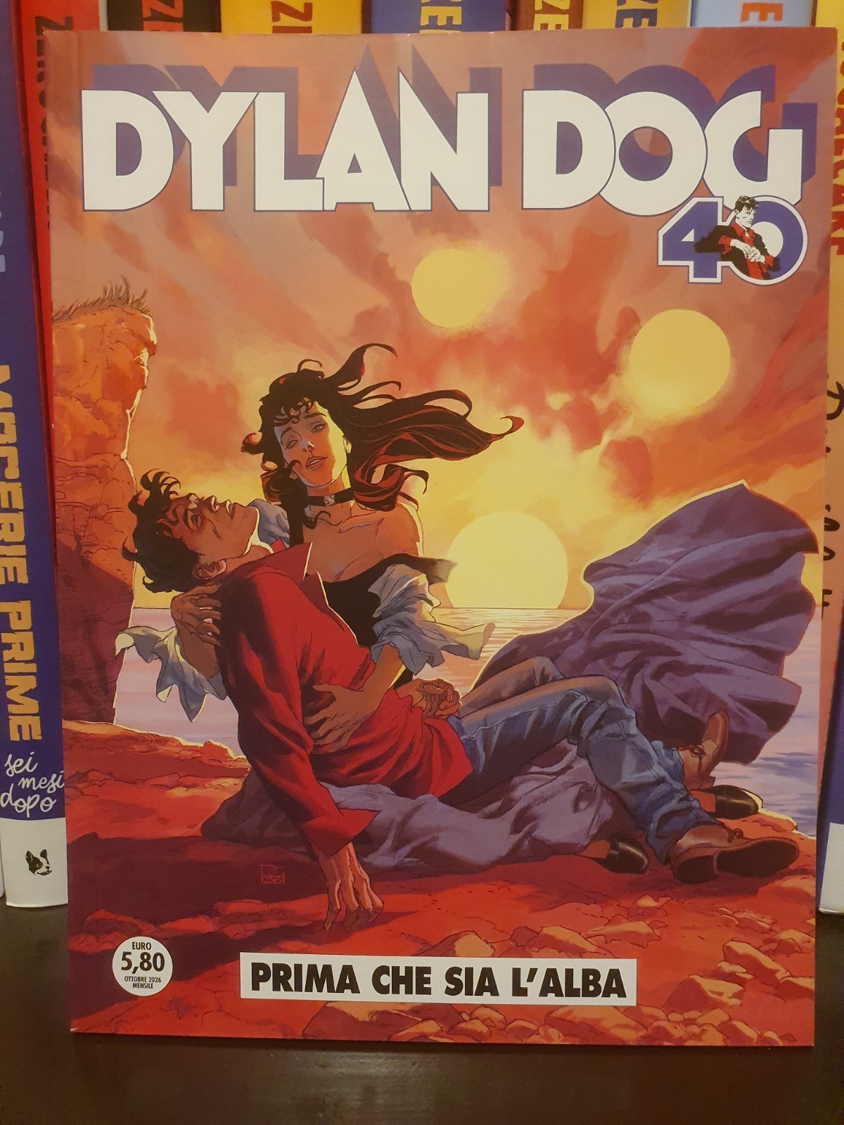 DYLAN DOG 481 PRIMA CHE SUA L'ALBA - VARIANT COVER CESTARO BROS. - NUOVO