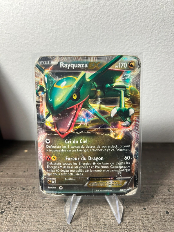 Rayquaza EX BW47 – Promo Black Star – Noir & Blanc – Pokémon Française
