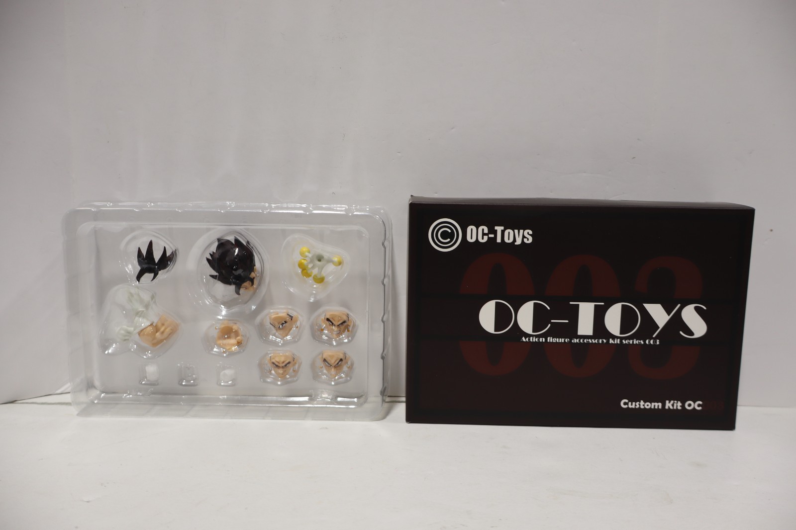 OC Toys 003 SHF Vegetto Base Vegito Brown Head Sculpt Custom Kit INCOMPLETE