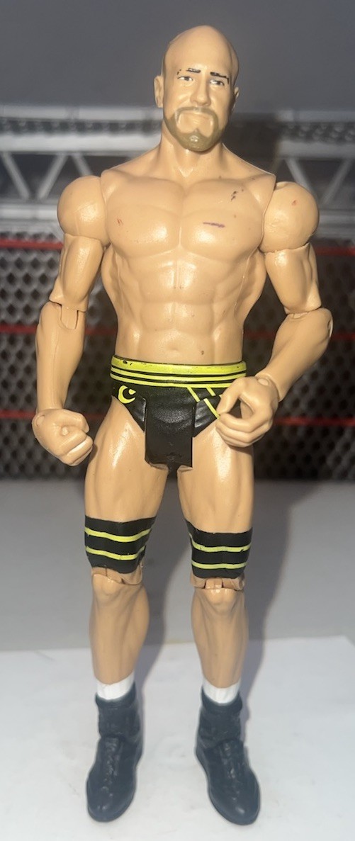 WWE Cesaro Wrestling Modellino Mattel 2014