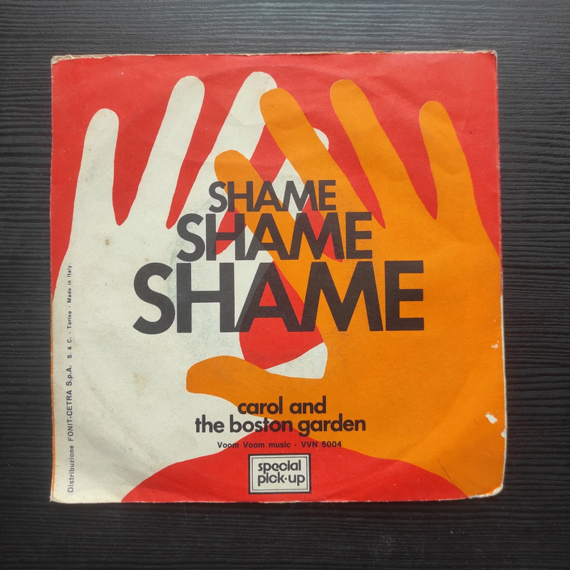 45 giri vinile Shame Shame Shame vinile synth pop vintage 80s