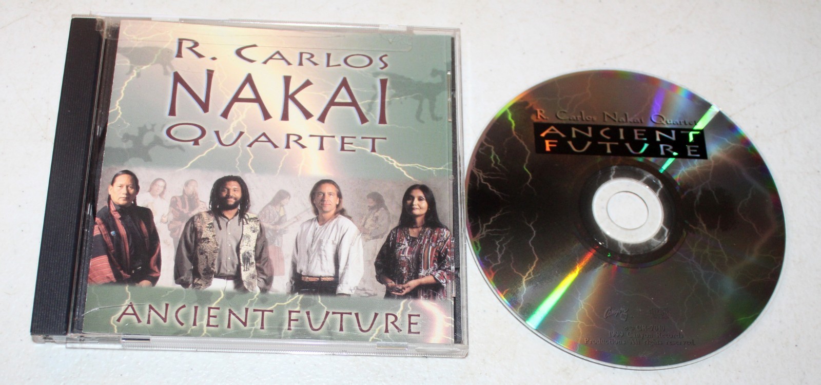 Ancient Future - Audio CD By R Carlos Nakai Quartet - VERY GOOD