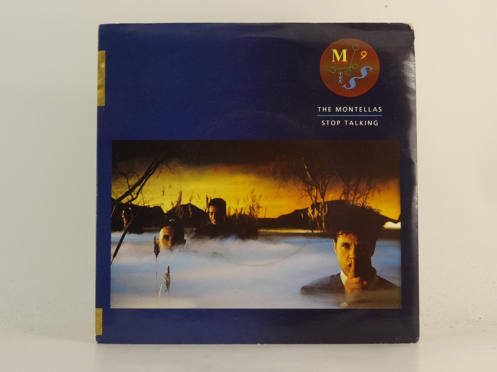 THE MONTELLAS STOP TALKING (2) (78) 2 Track 7" Single including Picture Sleeve A