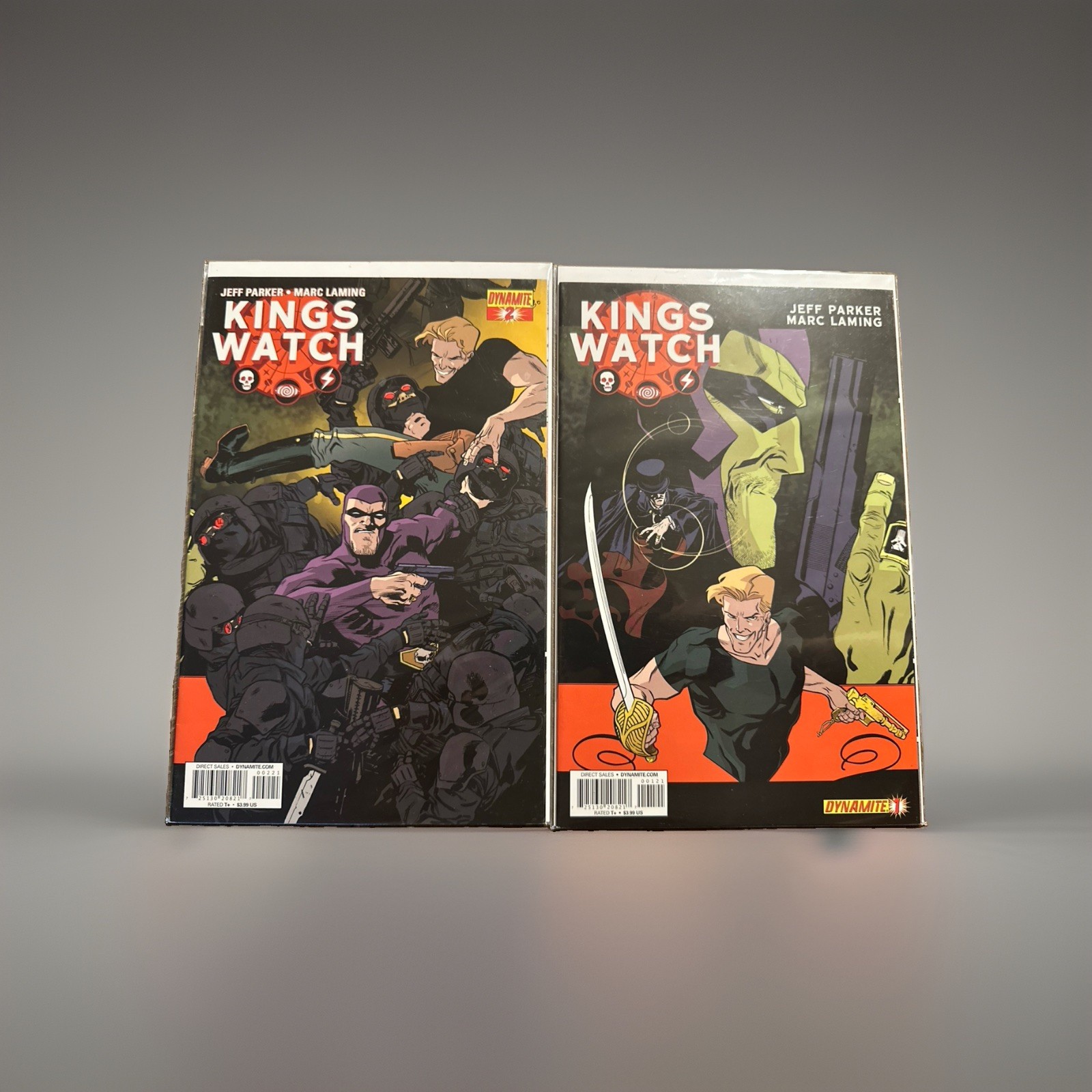 Kings Watch #1 & #2 - Mandrake, Phantom & Gordon Dynamite Comic Book