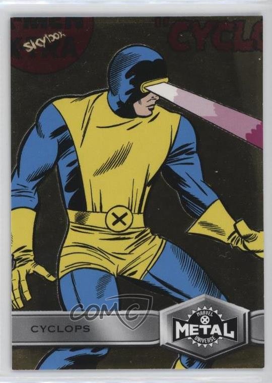 Upper Deck 2020 Marvel X-Men Metal Universe Alta Serie Oro Ciclopi #119 00em