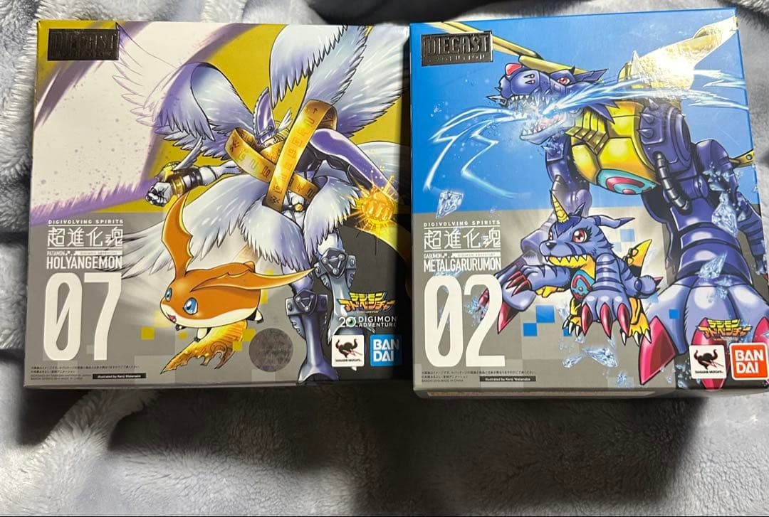 Super Evolution Soul Metal Garurumon 02 HolyAngemon 07