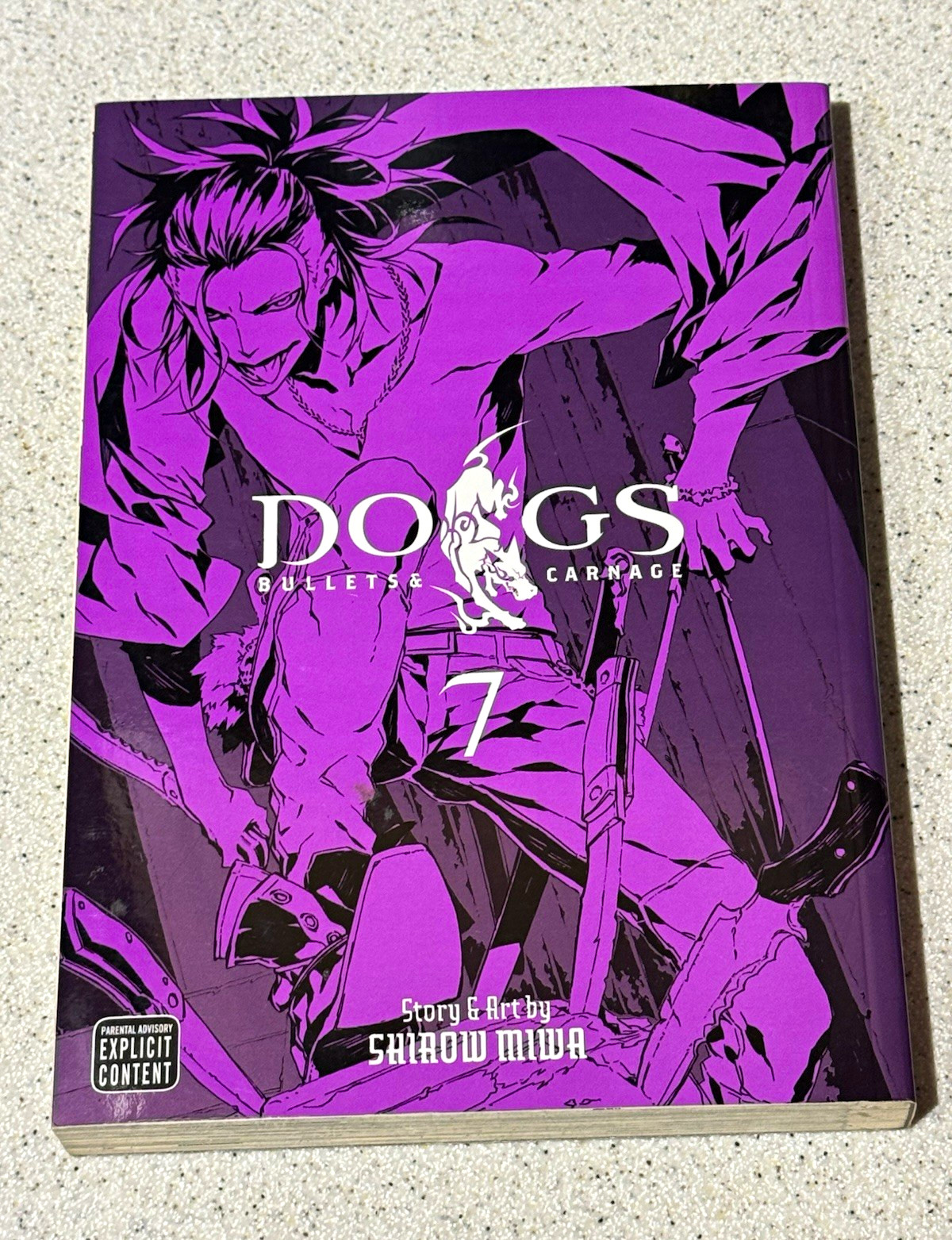 Cani: Bullets & Carnage Vol 7 VIZ Firma TP Inglese Shirow Miwa
