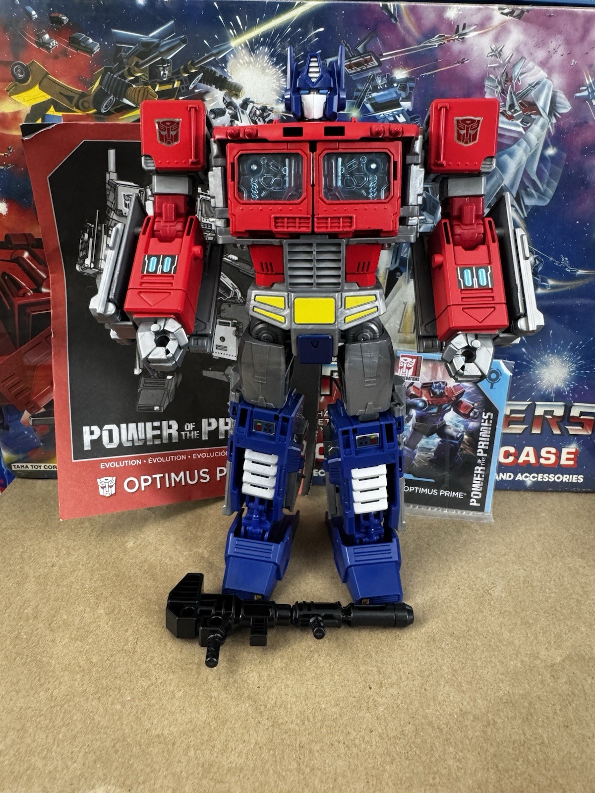 Transformers: Generations Il Potere dei Primi Leader Evoluzione Optimus Prime