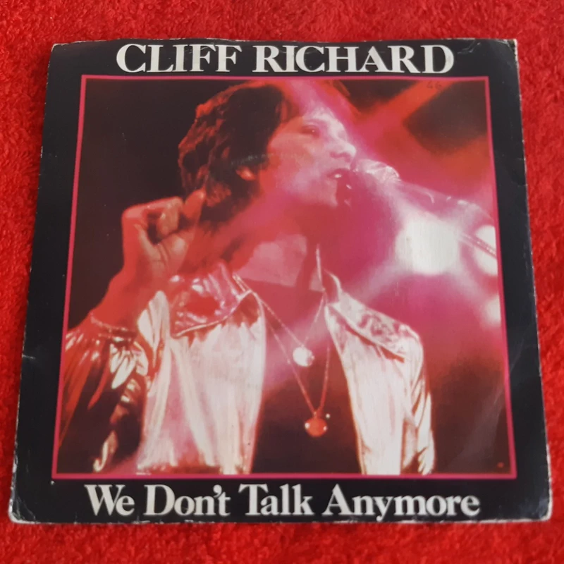 Disco Vinil Single Cliff Richard - We Don't Talk Anymore / Count Me Out