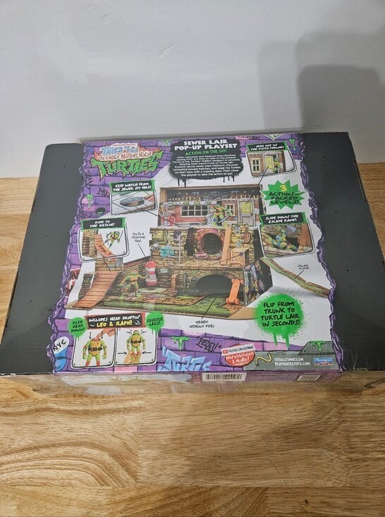 Teenage Mutant Ninja Turtles Pop Up Playset Baule
