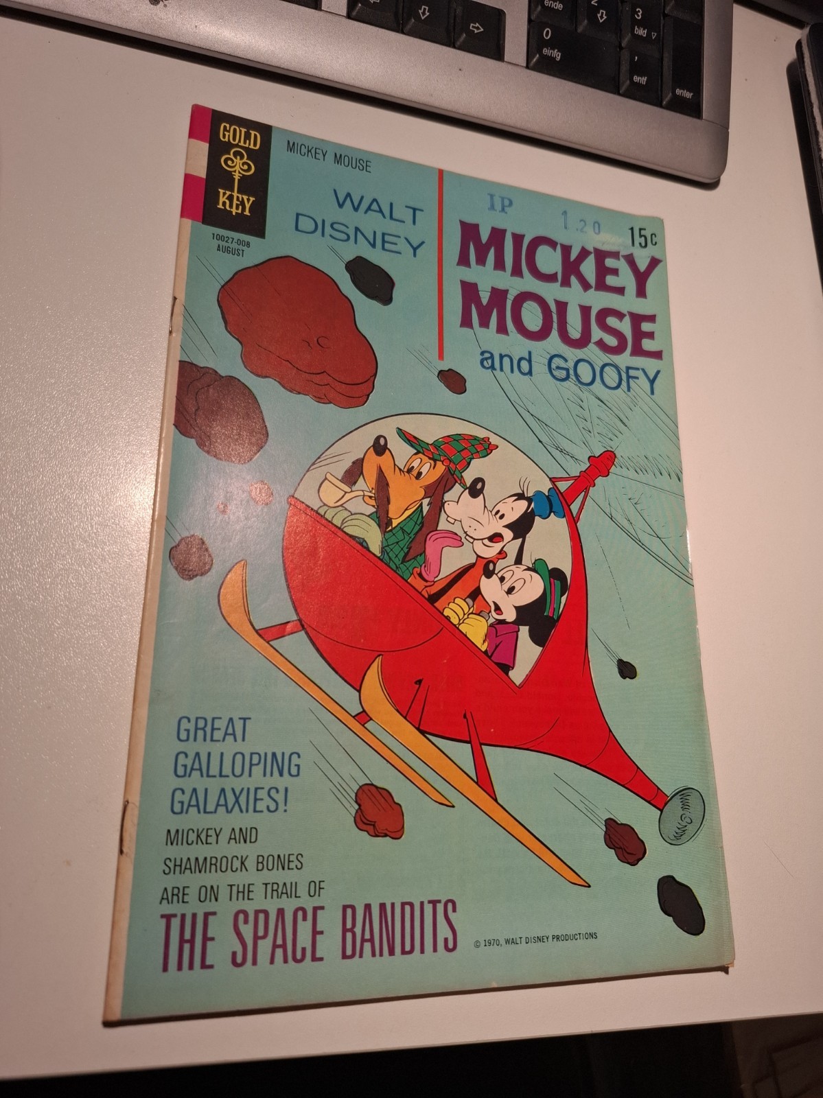 US Walt Disney's Topolino (chiave oro) #126 JACK MANNING 1 PAGINA MARK JEWELERS