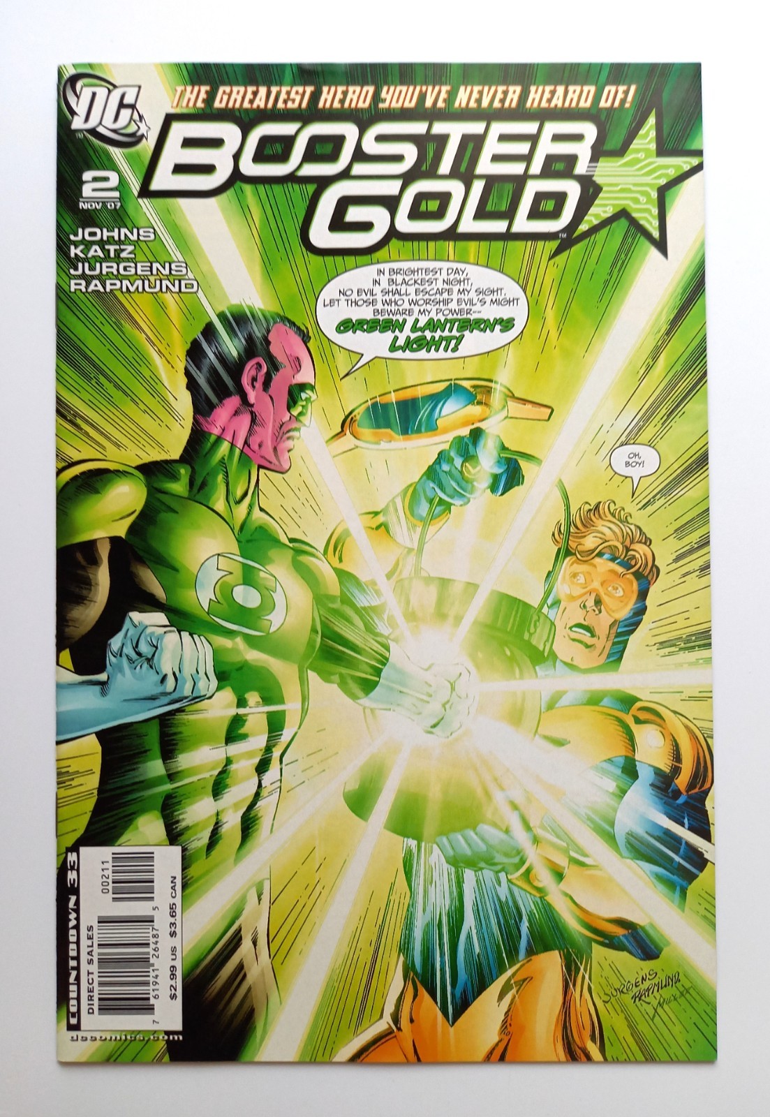 Booster Gold #2 (2007) - DC Comics - Très Bon État / Very Fine+
