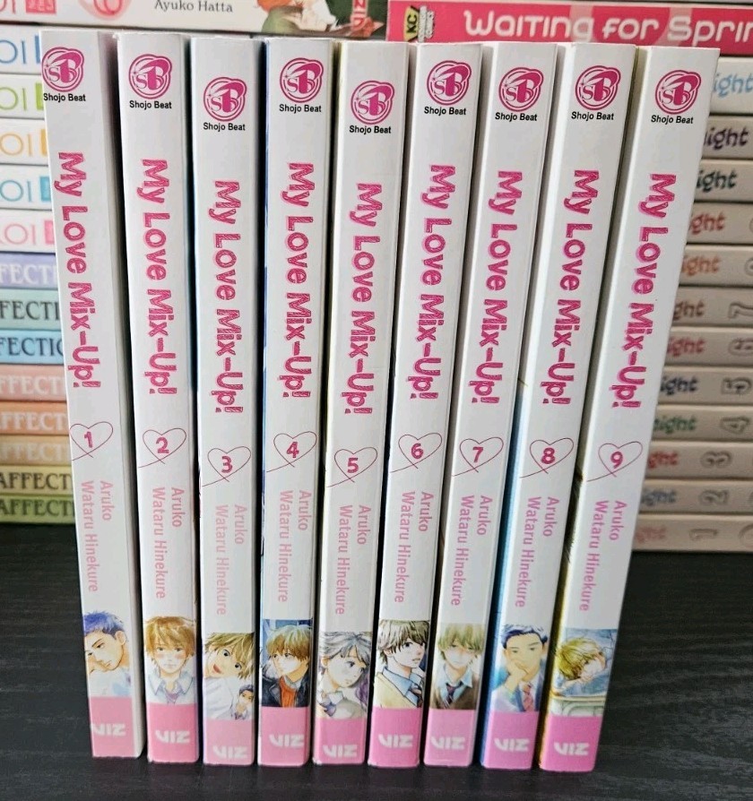 Manga My Love Mix-Up! Vol 1-9 Complete Set English Volumes Shojo Beat