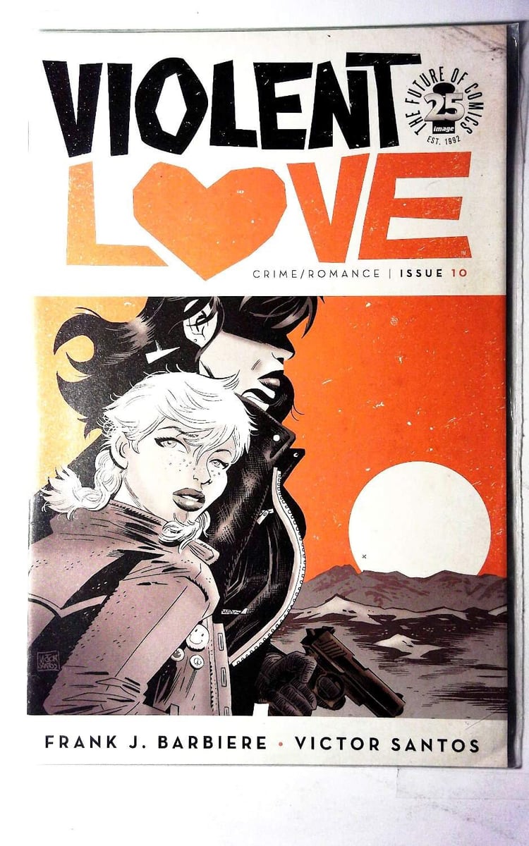 Violent Love #10 (2017) Image Comics 1st Print Comic Book