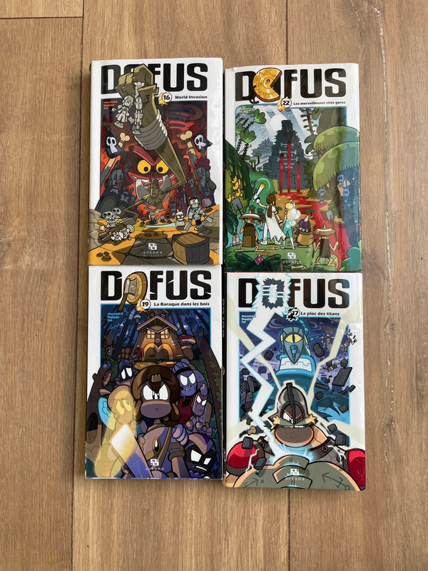 Manga Dofus t.16, 17, 19 et 22