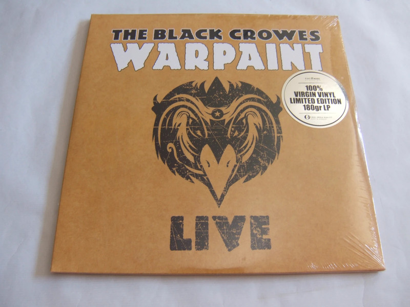 Triple Vinilo LP The Black Crowes Warpaint Live Edicion Limitada