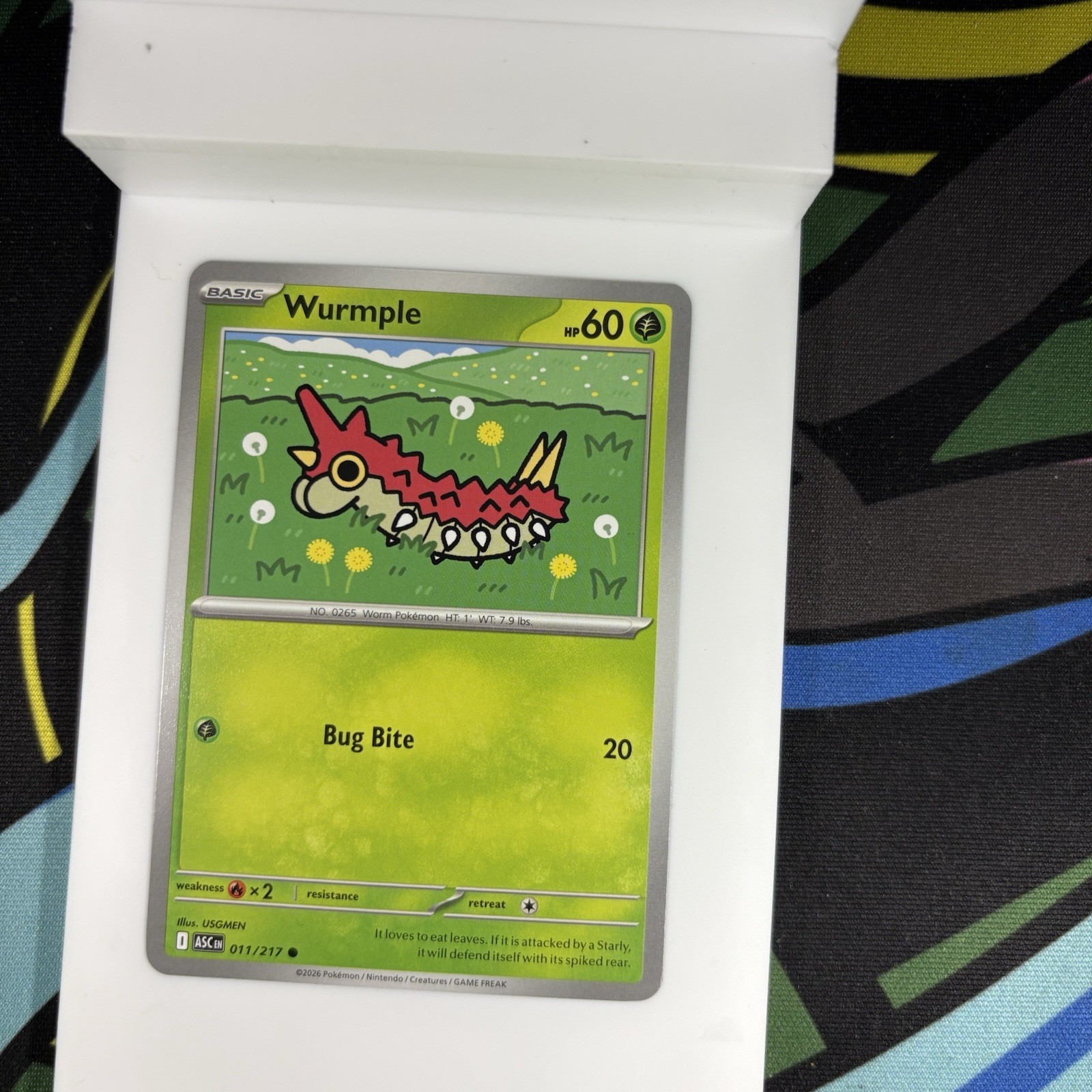 Wurmple 011/217 Me: Ascended Heroes regolare