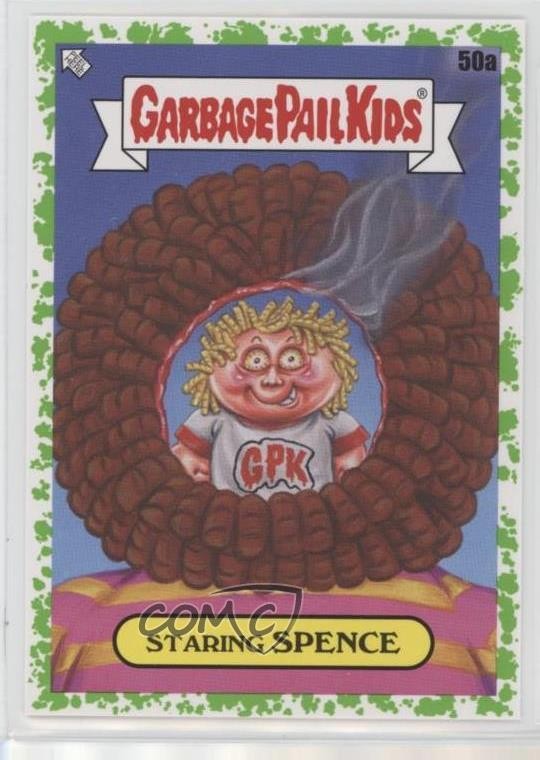 2024 Topps Garbage Pail Kids: Kids at Play Booger Green Staring Spence #50a 8d2
