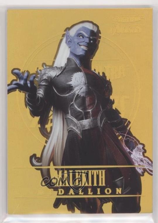 Medaglioni Fleer Ultra Avengers 2022 oro 45/200 Malekith #M-25 0x1